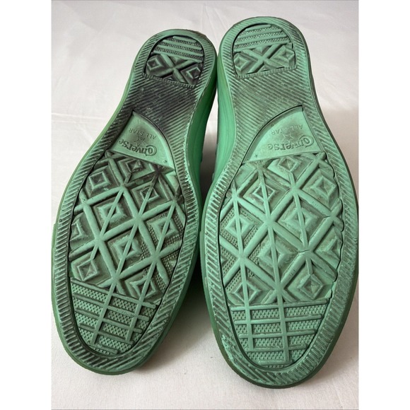 Converse All Star Chuck‎ Taylor Hi Top Peppermint Green Sneakers M 6.5/Women 8.5 - Picture 8 of 16
